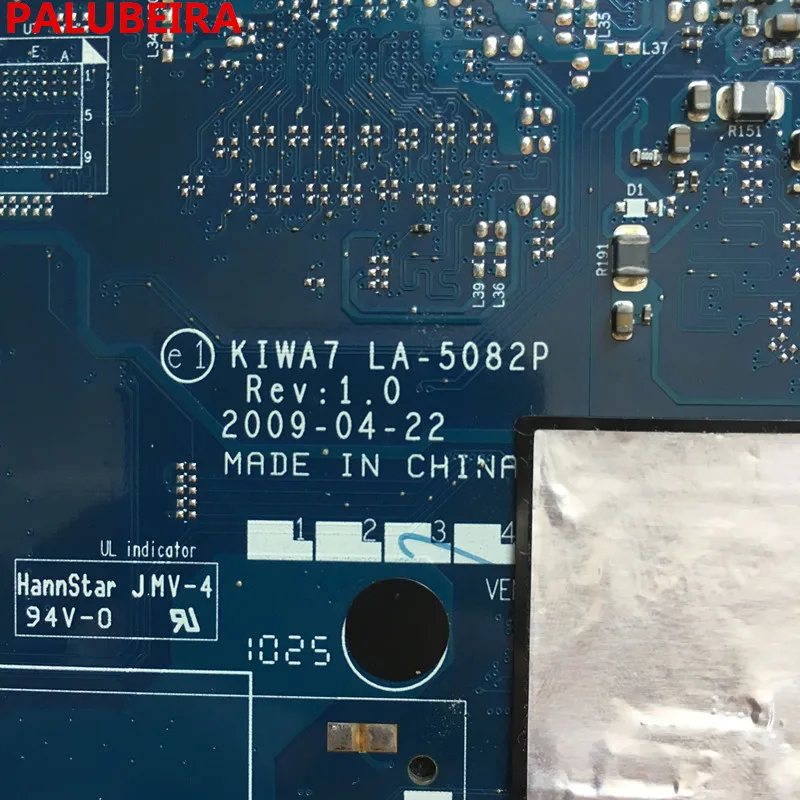 PALUBEIRA Бесплатная доставка Для lenovo G550 loptop материнская плата KIWA7 LA-5082P DDR3 100%