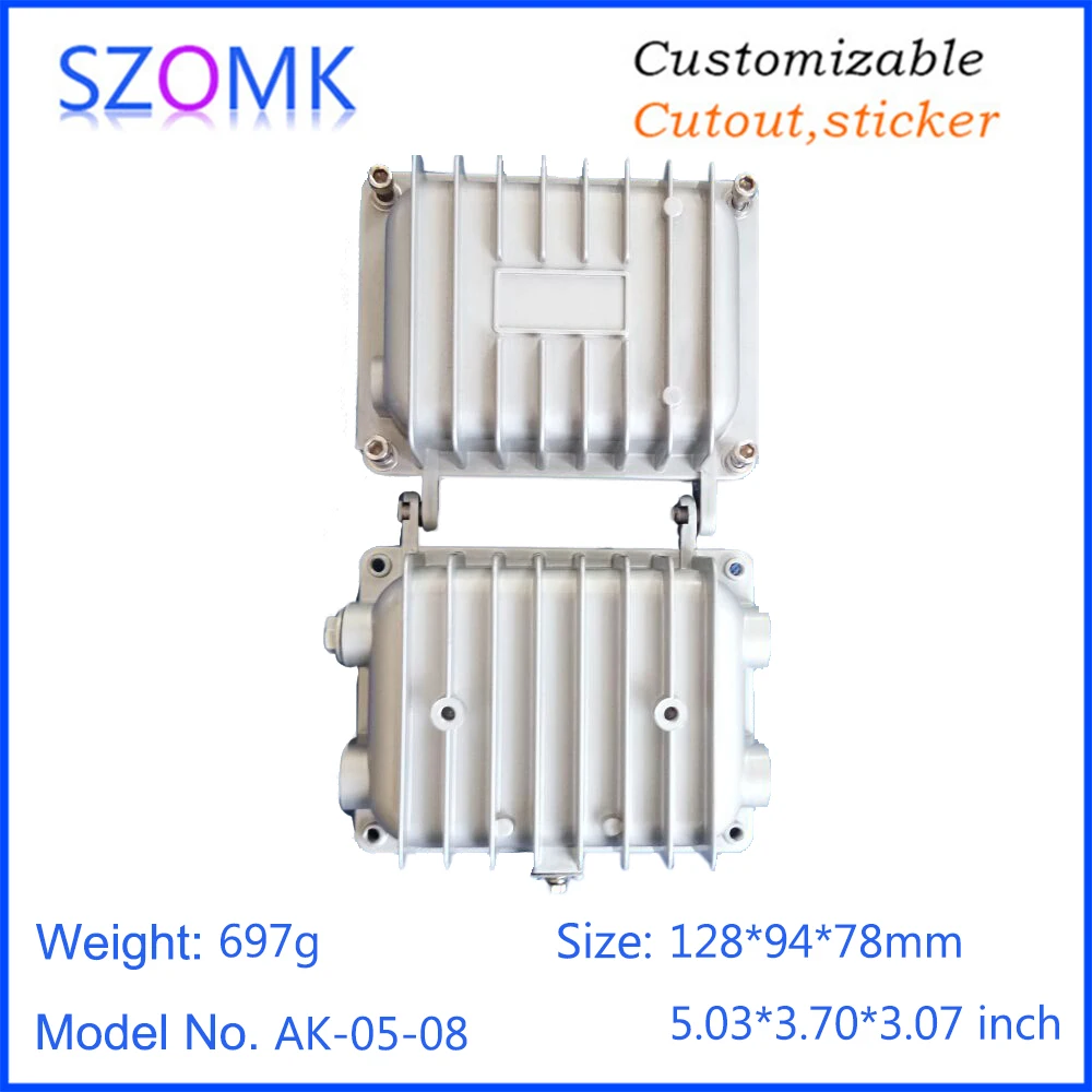 Цельный алюминиевый корпус усилителя IP68 водонепроницаемый герметичный коробки
