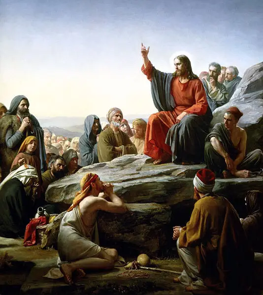 Хорошее искусство христианский Иисус Христос декор Карл хайнрич Bloch Sermon на