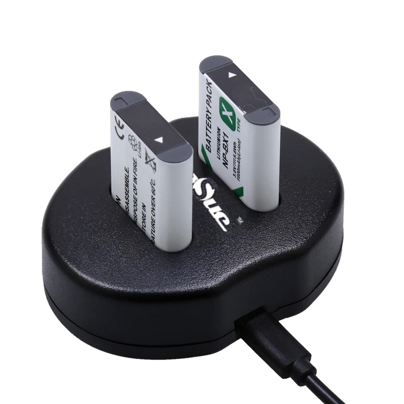 Новинка двойное зарядное устройство USB для батареи sony|dual charger for sony|charger forcharger sony |