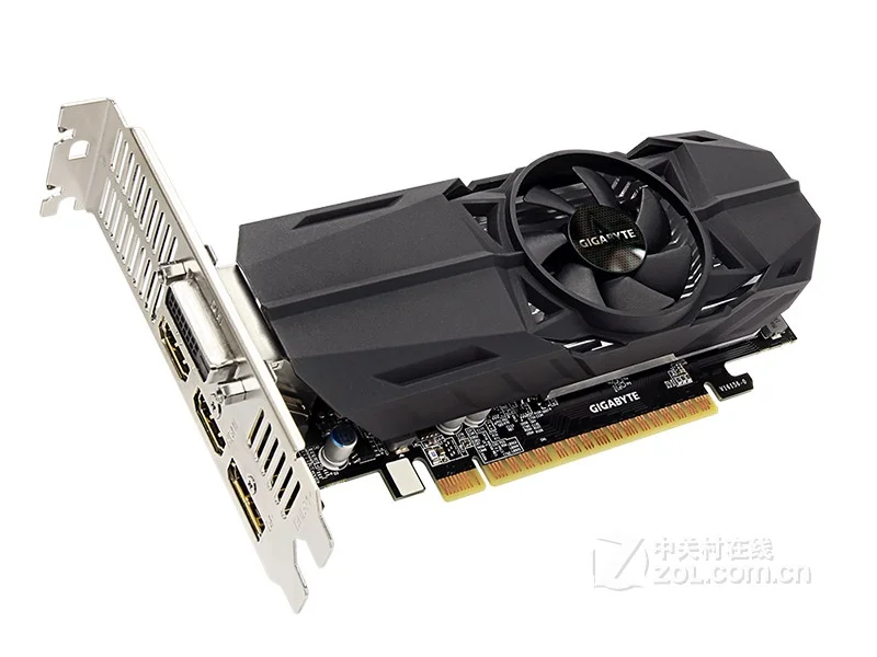 Gigabyte GTX 1050Ti OC низкий профиль 4G оригинальный Графика карты 128Bit GDDR5 видеокарта DVI HDMI
