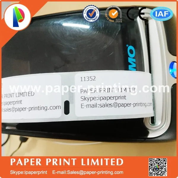 35 x рулонов DYMO 11352 1352 совместимые этикетки для LabelWriter 54 мм * 25 500 этикеток в рулоне