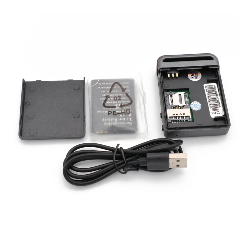 Мини Автомобильный GSM GPRS GPS трекер или автомобильный локатор слежения TK102B