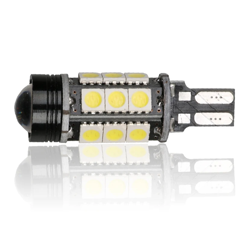 W16W T15 светодиодный светильник заднего вида 15 SMD 5050 Автомобильный Новый Canbus без