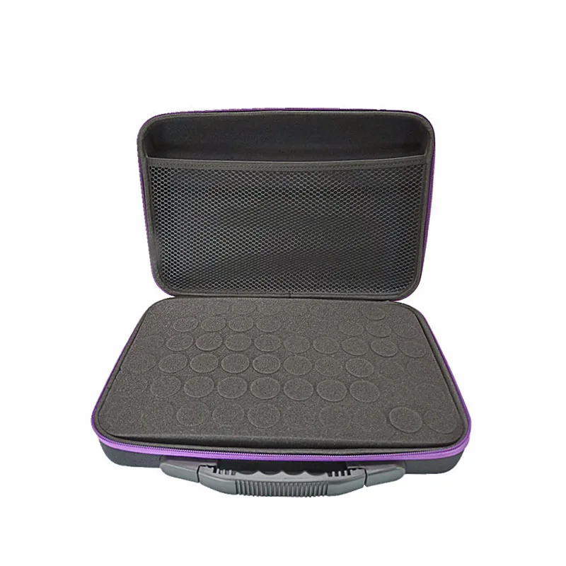 30/60 Bottles Diamond Painting Box Container Storage Carry Case Holder Hand Bag Zipper Design Shockproof Durable | Дом и сад