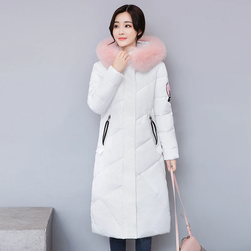 oodji Ukraine Real Rushed Full Standard Snow Jacket Female 2017 Sale Winter Women Long Coat Warm Thick Cotton Slim Coats | Женская