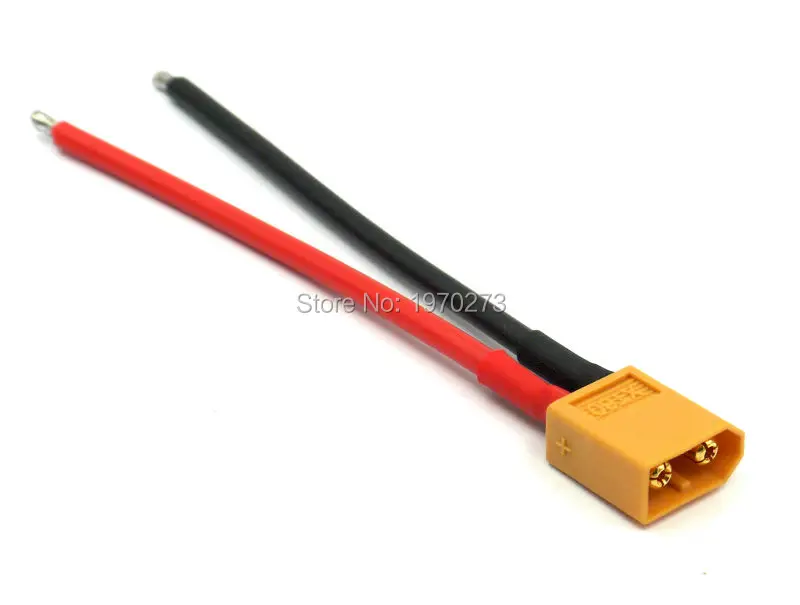 Мужская штепсельная вилка XT60 12AWG 10 см с проводом оптовая продажа|plug xlr|plug toiletplug in mp3