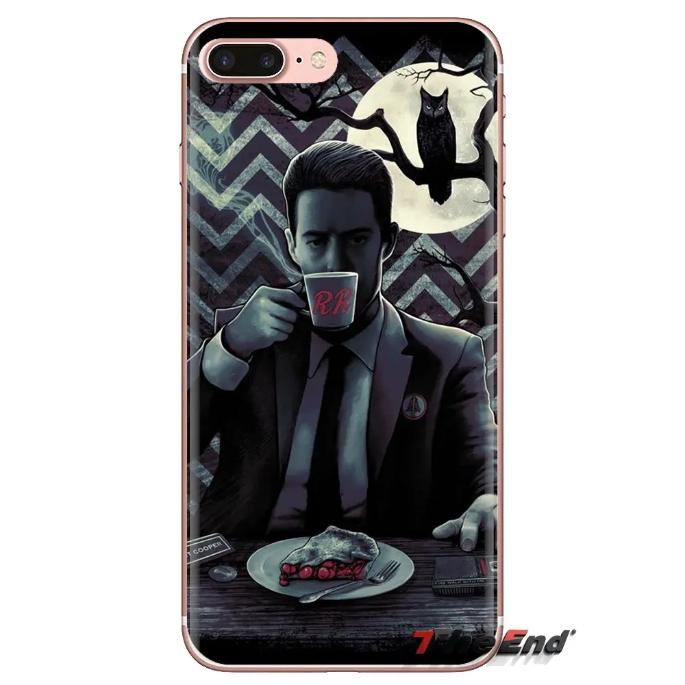 Soft Transparent Shell Covers Twin Peaks Fire Walk With Me For iPod Touch Apple iPhone 4 4S 5 5S SE 5C 6 6S 7 8 X XR XS Plus MAX |