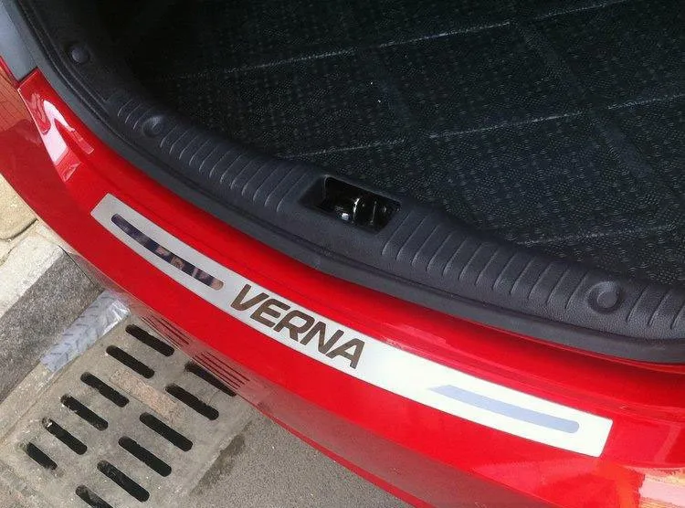 Внешний Высококачественный протектор заднего бампера из нержавеющей стали для