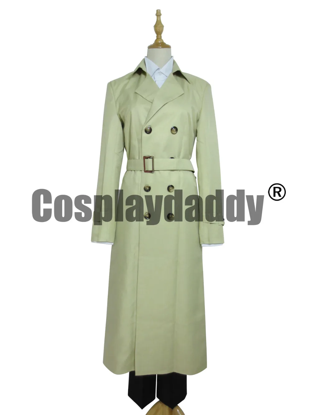Саржевое пальто из сверхъестественного кастиэля костюм для косплея A006 |