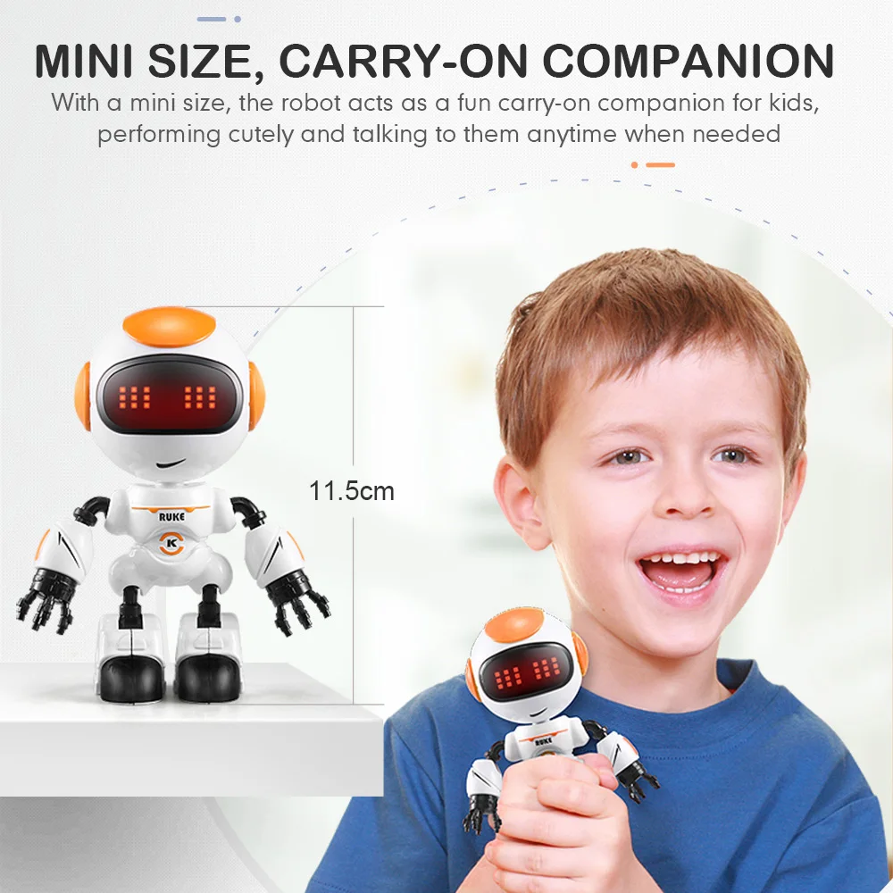 JJR/C R8 RC робот люк Интеллектуальный сенсорное управление DIY жест Talk Smart Mini роботы