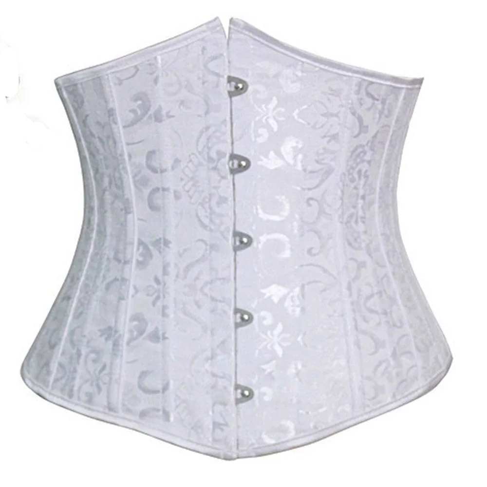 Облегающий боди из 24 стальных костей сексуальный корсет бюстье под грудью