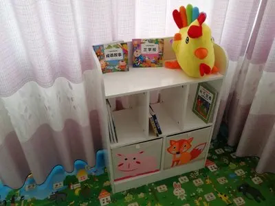 Louis Fashion Children Bookcase Simple and Modern Creative Cartoon Bookshelf Table Baby Student | Мебель