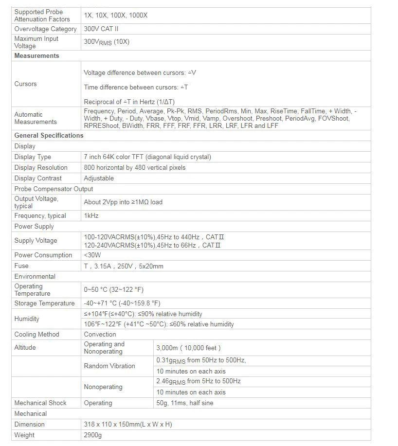 Hantek DSO4084C DSO4104C DSO4204C DSO4254C 4 Каналы цифровой осциллограф с 1CH Arbitary Функция генератор сигналов