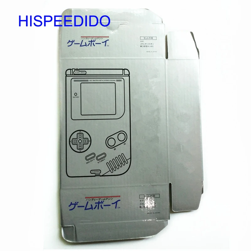 HISPEEDIDO игровая коробка для розничной упаковки консольный бумажный чехол для GB для GBO для Gameboy плеер DMG