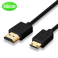 high speed mini hdmi compatible cable 1m 1 5m 2m 3m 5m male to male 4k 3d 1080p for tablet camcorder