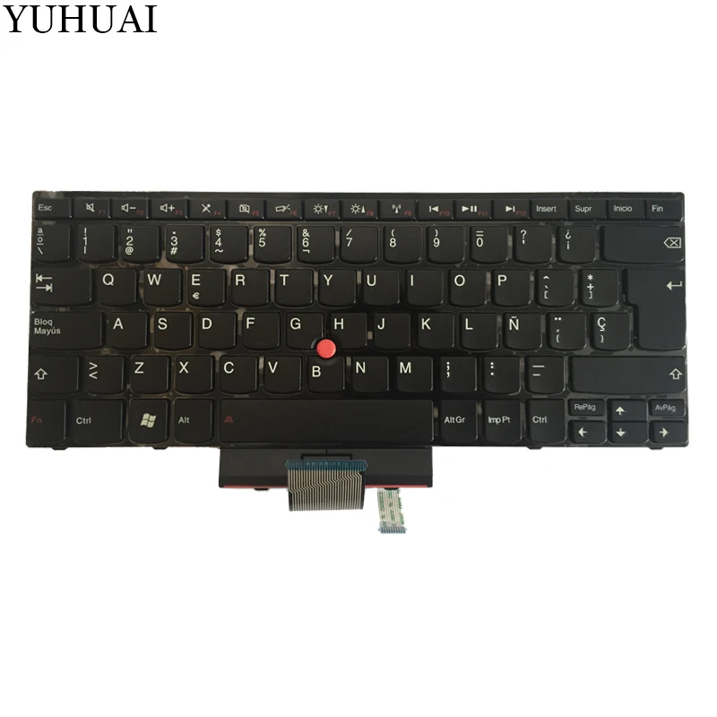 Новая клавиатура SP для ноутбука LENOVO THINKPAD E420 E425 E320 E325 черная испанская 04W0810|laptop