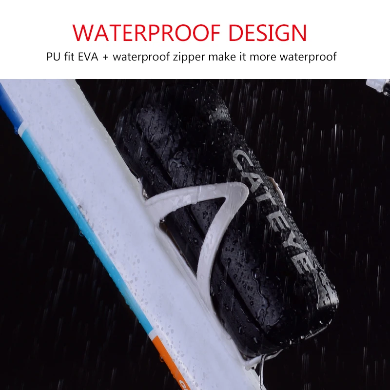 Сумка для инструментов CATEYE велосипеда водонепроницаемая большая емкость