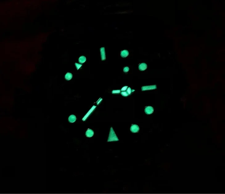 Мужские часы с сапфировым стеклом 40 мм GEERVO PVD case Азиатский автоматический