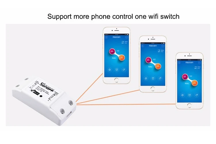 Sonoff переключатель Wi-Fi универсальный Умный дом автоматизации модуль таймера DIY