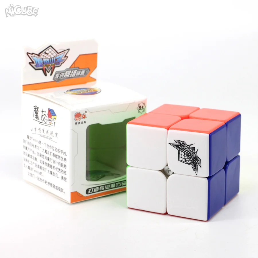 Cyclone Boys Feichang Magic Cube 2x2x2 Cubo 2 By Stickerless Puzzle Magico 2x2 игрушки для детей офисные