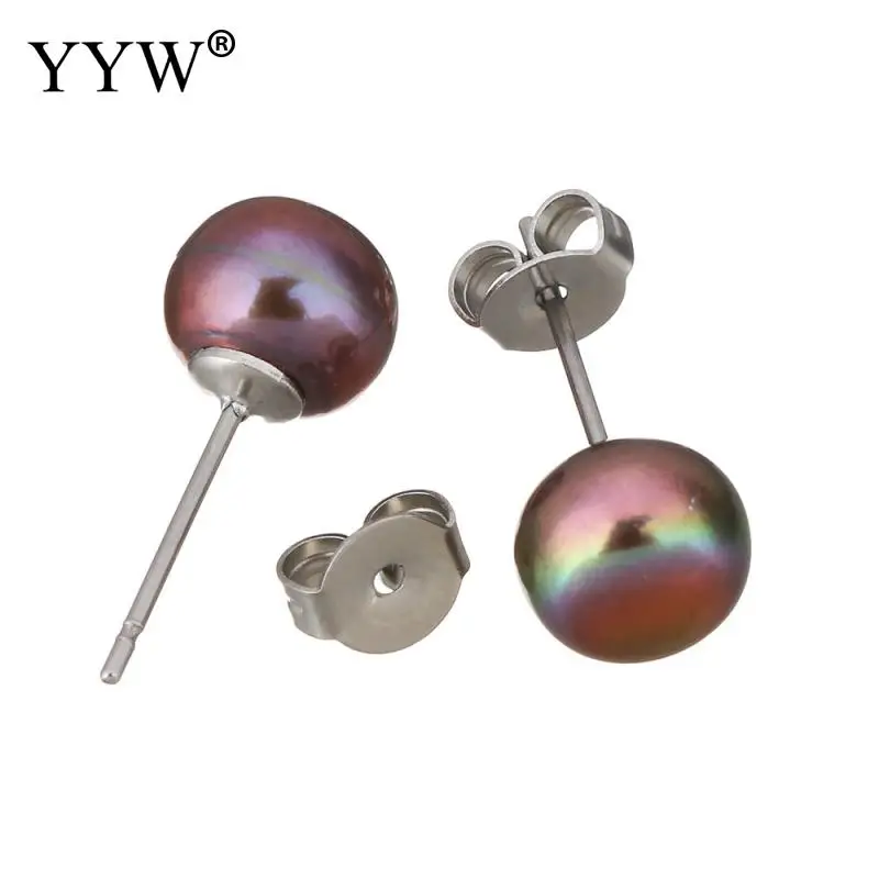 2017 Модный высококачественный комплект из нержавеющей стали для женщин жемчужное