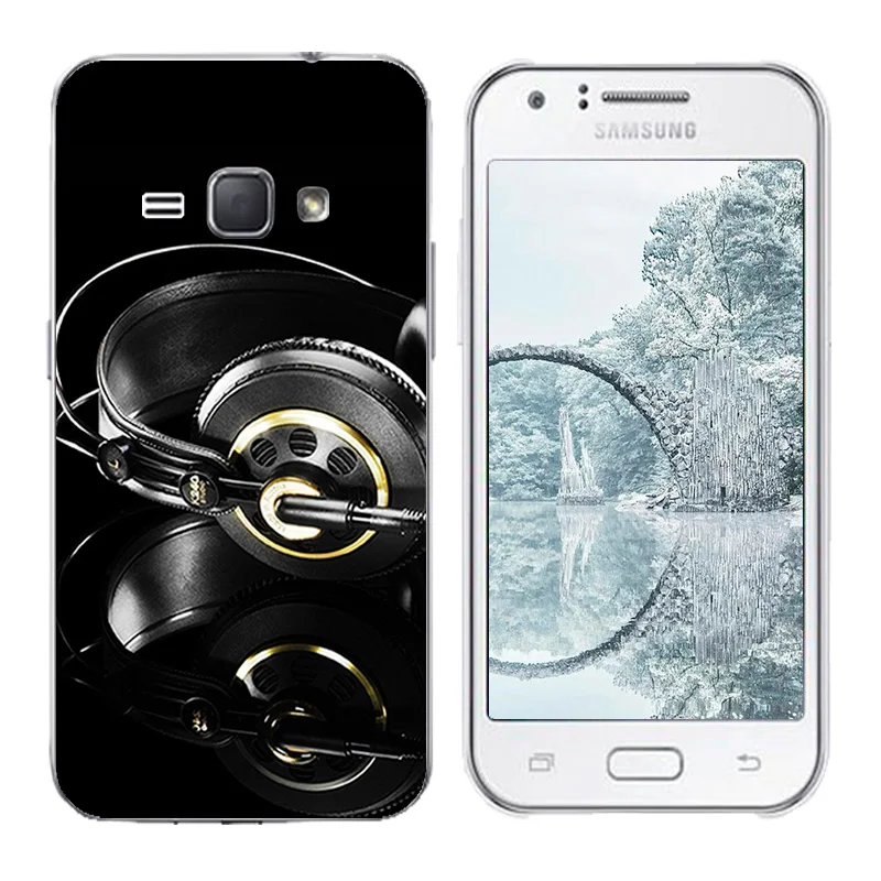 Чехол для Samsung J1 2016 мягкий чехол из ТПУ Fundas J120F SM-j120f/ds Silicon Life чехлы с принтом |