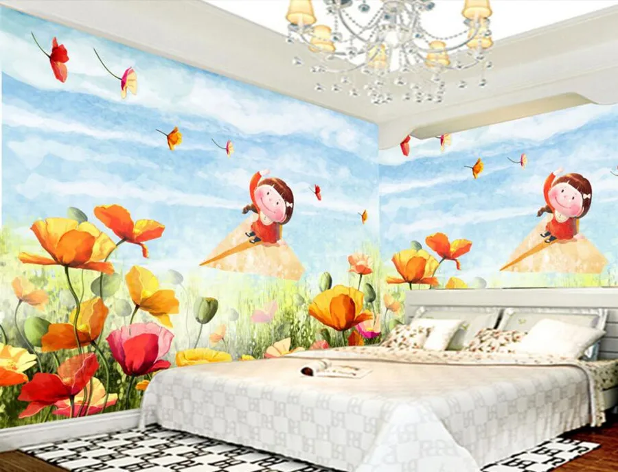 Настенные 3d обои на заказ картина маслом для гостиной дивана телевизора кофейни