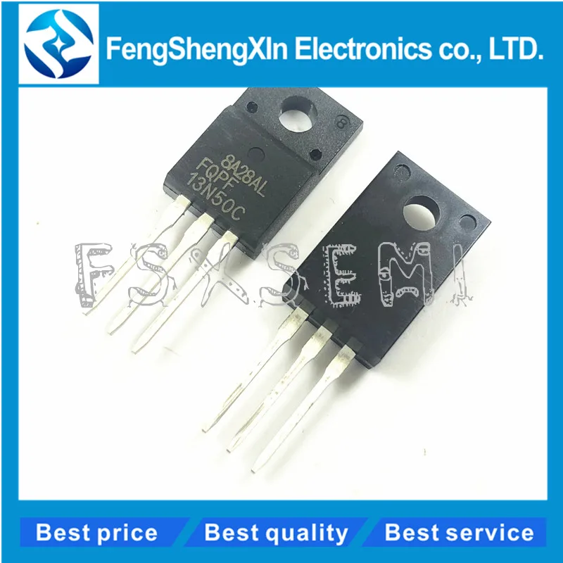 10 шт./лот Новинка FQPF13N50C TO 220F 13N50 13A 500V 13N50C жидкокристаллический трубка с полевым