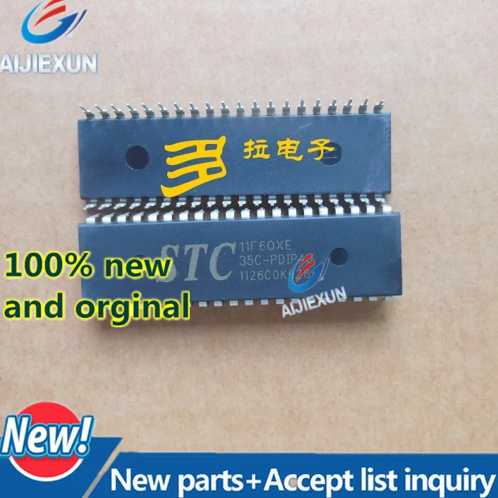 5 шт. stc11f60xe 35c dip40 100% новое и первоначально в наличии|orginal| |