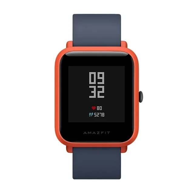 orange Huami Смарт-часы Amazfit Bip, gps, Gloness, Смарт-часы, часы 45 дней в режиме ожидания для телефона MI8 IOS - Цвет: orange
