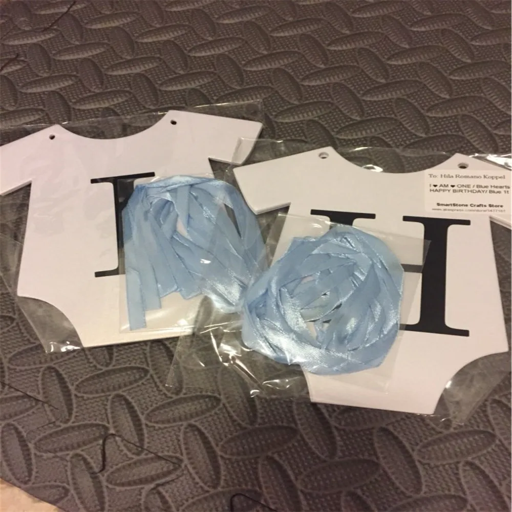 1 Набор бумажный флаг для фотобудки Я один|decorative decorative|decor girldecoration boy |