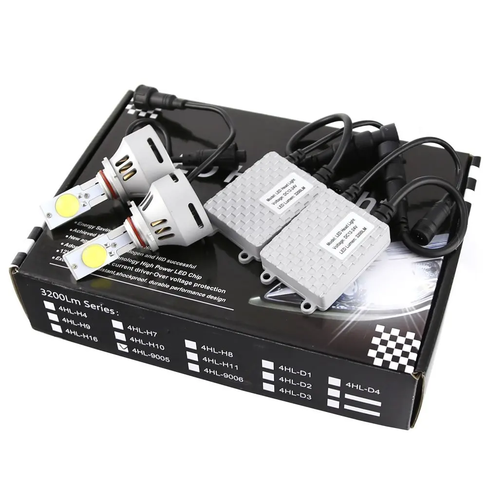2x 4HL 9005 3200LM HB3 9011 9022 с высокой мощности Cree MT G2 светодиодный головной светильник