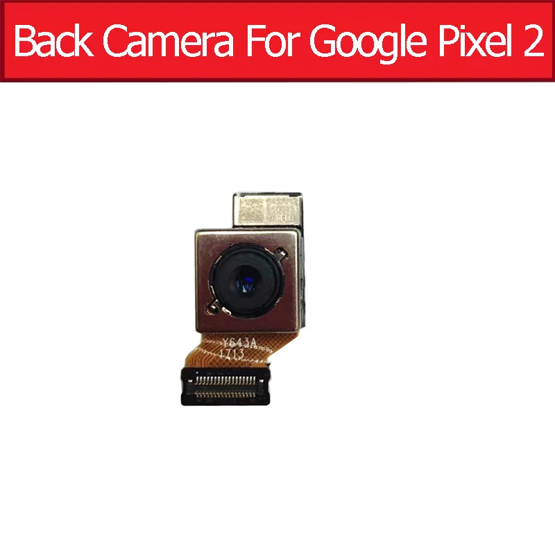 Pixel 2 Back Модуль фронтальной и задней камеры для HTC Google Pixel 2/Pixel 2 XL 6,0 маленькая большая камера заднего вида гибкий кабель запасные части - Цвет: Pixel 2 Back