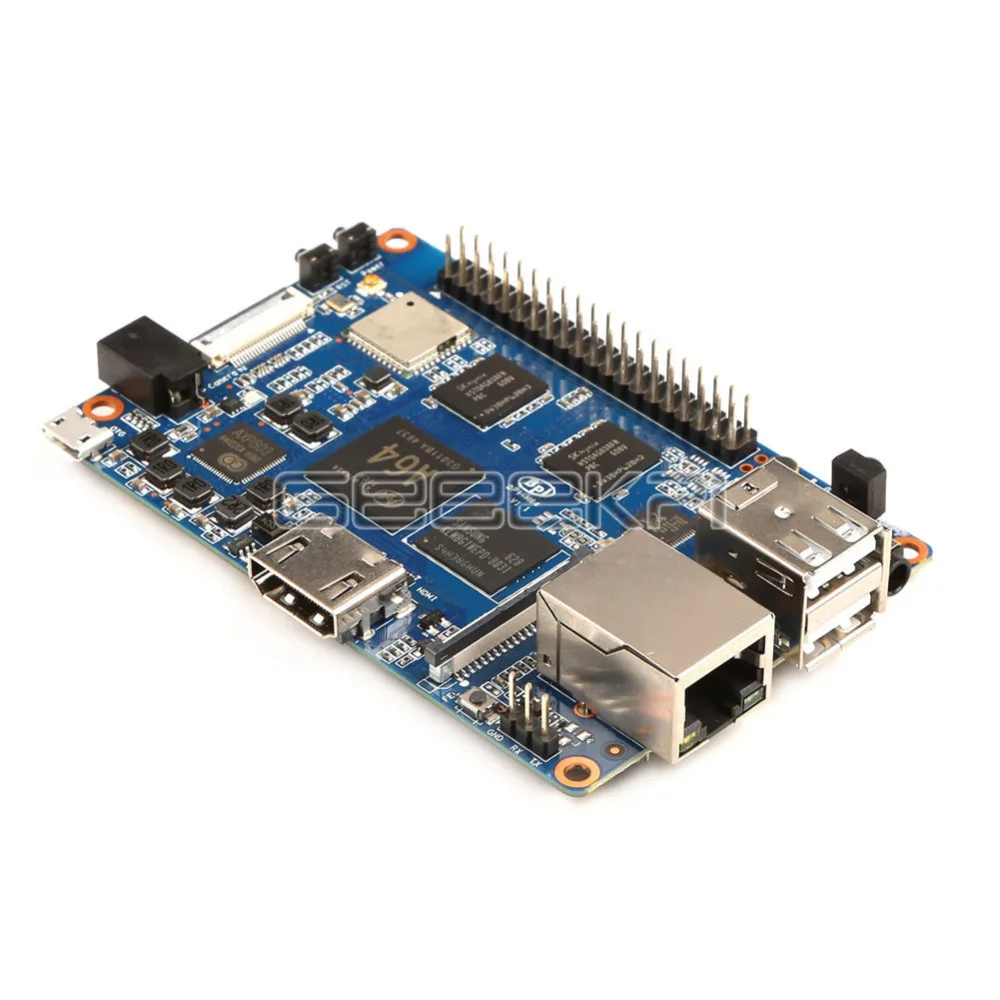 Оригинальный телефон типа банан Pi M64 BPI A64 64 Bit Quad Core 2 Гб RAM с WiFi Bluetooth 8 ГБ eMMC