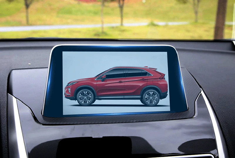 Аксессуары для стайлинга автомобилей gps навигация Закаленное стекло протектор экрана 1 шт. для Mitsubishi Eclipse Cross