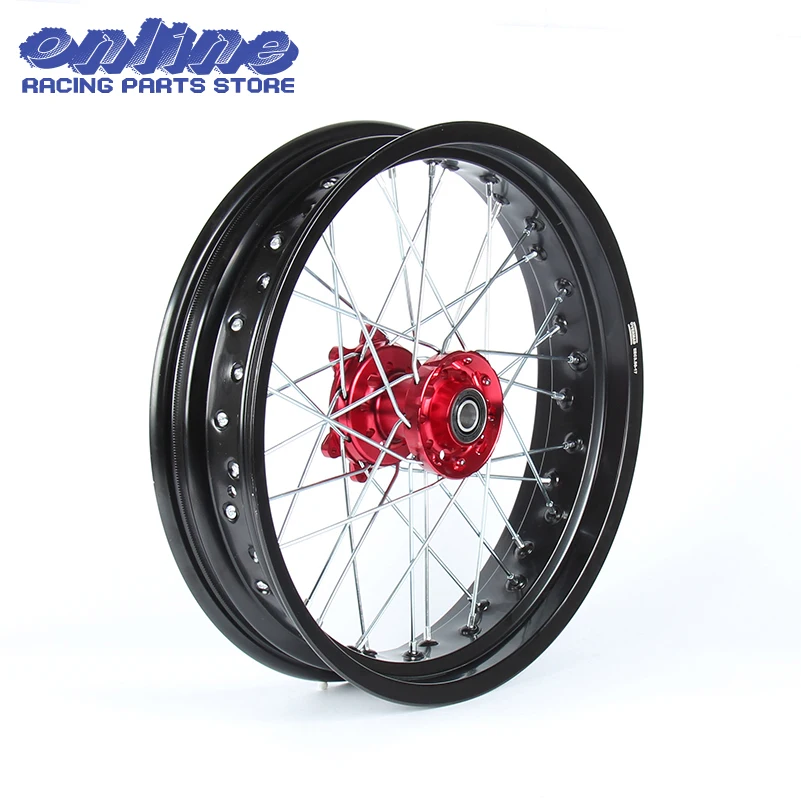 Комплект передних колесных втулок 3 5*17 &quotSUPERMOTO для HONDA CRF250R 2004 2013 CRF450R 2002 2012 2011 2010 2009
