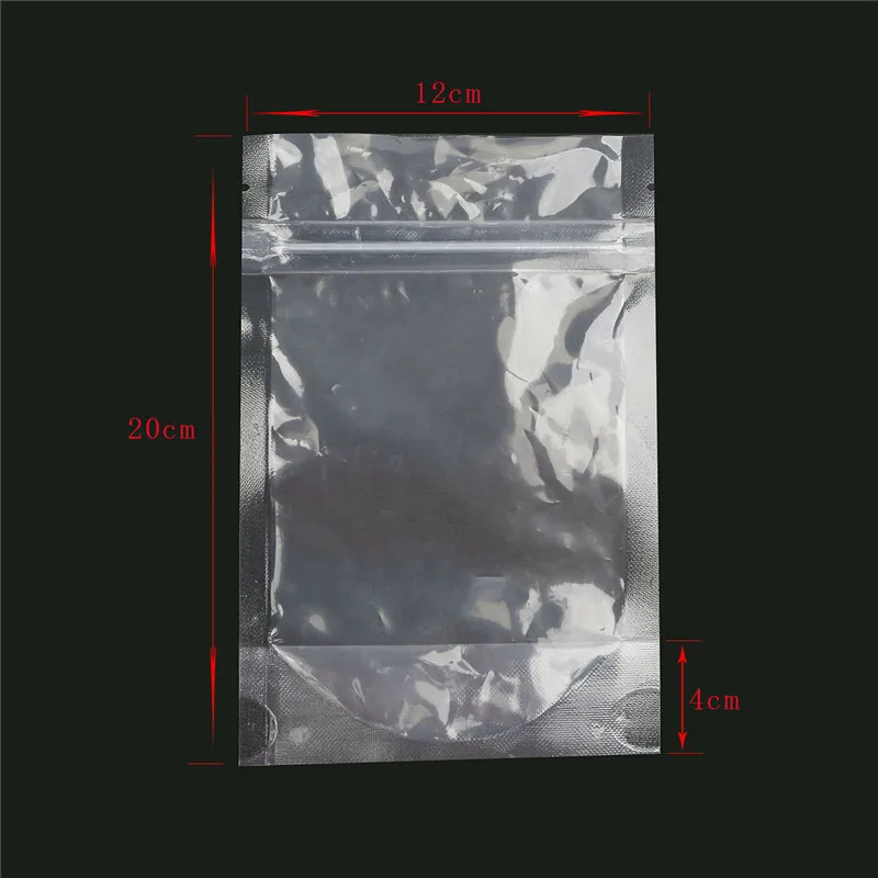 as the picture shows 10 шт прозрачный полиэтиленовый пакет стоячий пластиковый пакет Ziplock упаковка для ювелирных изделий пластиковые маленькие мешочки подарочный пакет - Цвет: as the picture shows