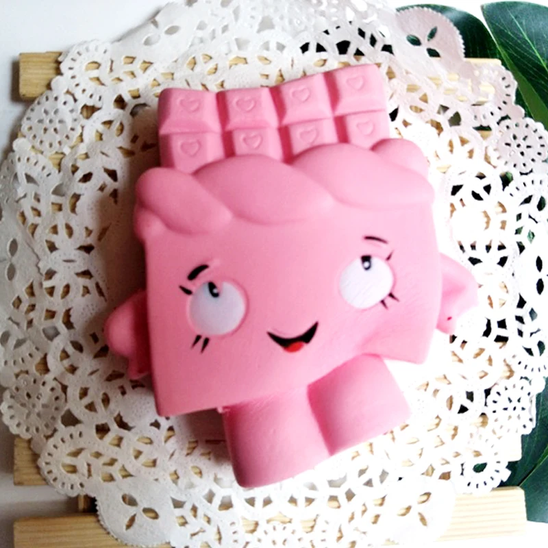 12 см Kawaii ОГРОМНЫЕ МЯГКИЕ шоколад мягкими антистресс медленно нарастающее при