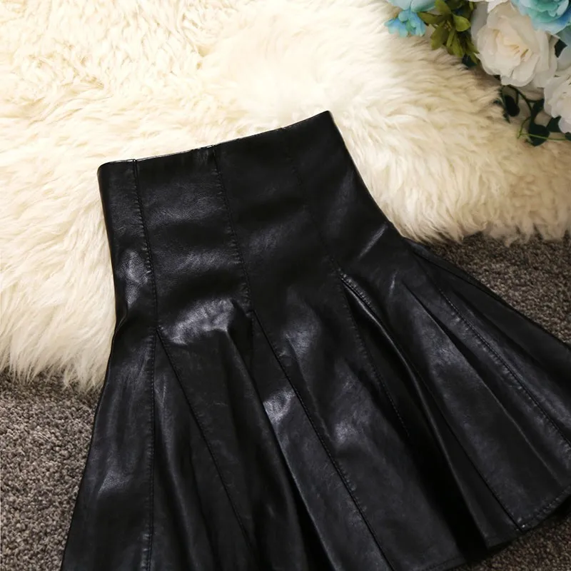 Новинка осени 2018 Женская облегающая юбка с высокой талией Женские однотонные