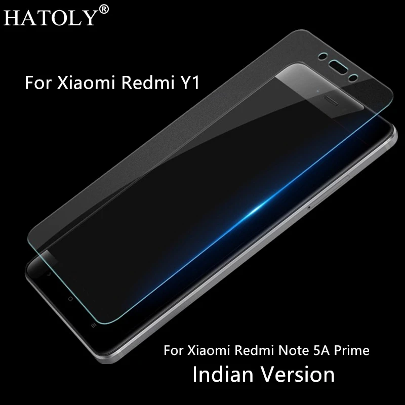 2 шт. закаленное стекло для Xiaomi Redmi Y1 ультратонкая Защита экрана Note 5A Prime пленка