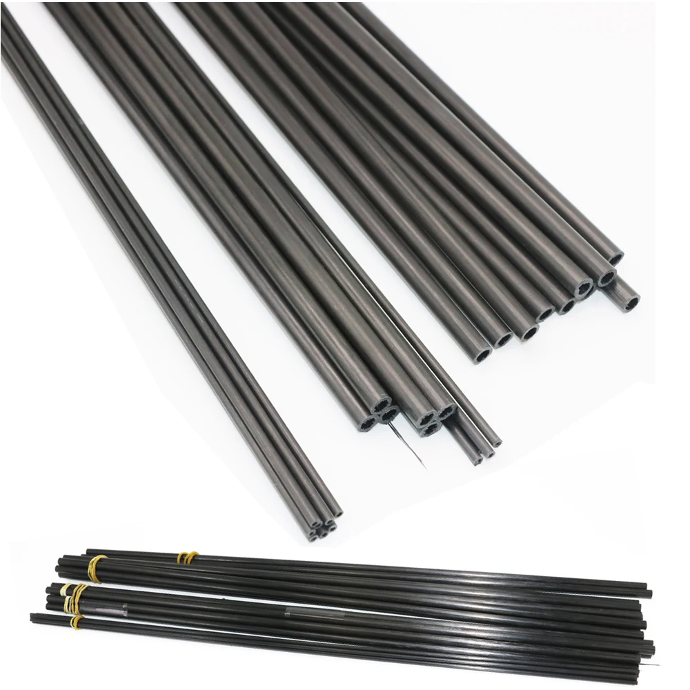 

16pcs/lot New Carbon Fiber Tube 3K for Quadcopter Multicoptor 3mm / 4mm / 5mm / 6MM / 7MM / 8MM /10MM (0.5meter/pcs) Wholesale