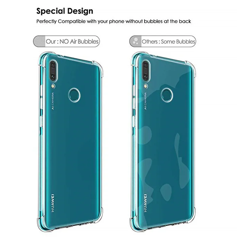 Подушка безопасности противоударный чехол для Huawei Y9 Y7 Y6 Y5 Prime Pro 2019 2018 GR5 GR3 2017 Y6II Y5II