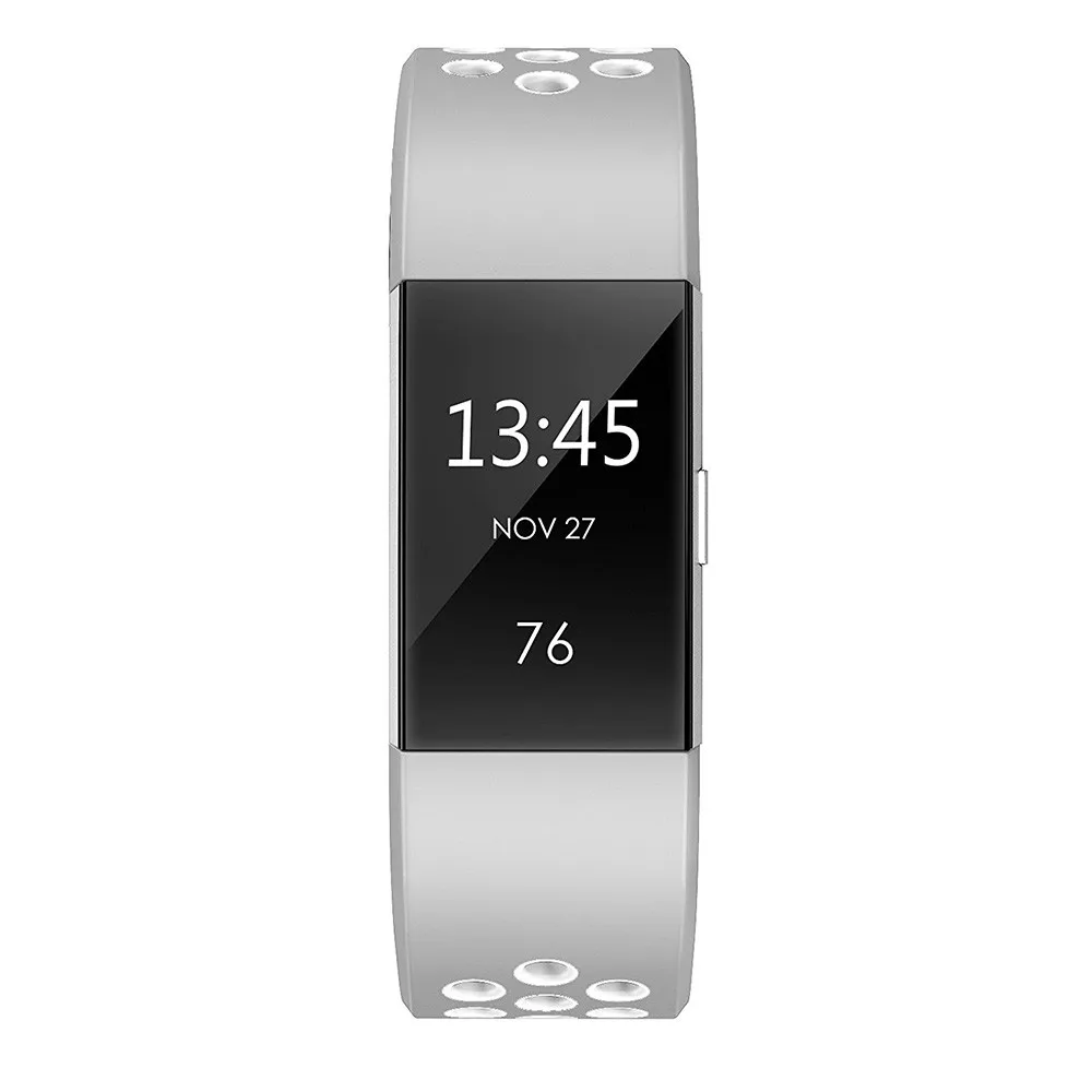 Цветной браслет для Fitbit Charge 2, спортивный силиконовый ремешок на запястье, для браслета Fitbit Charge 2, умный Браслет, умные аксессуары