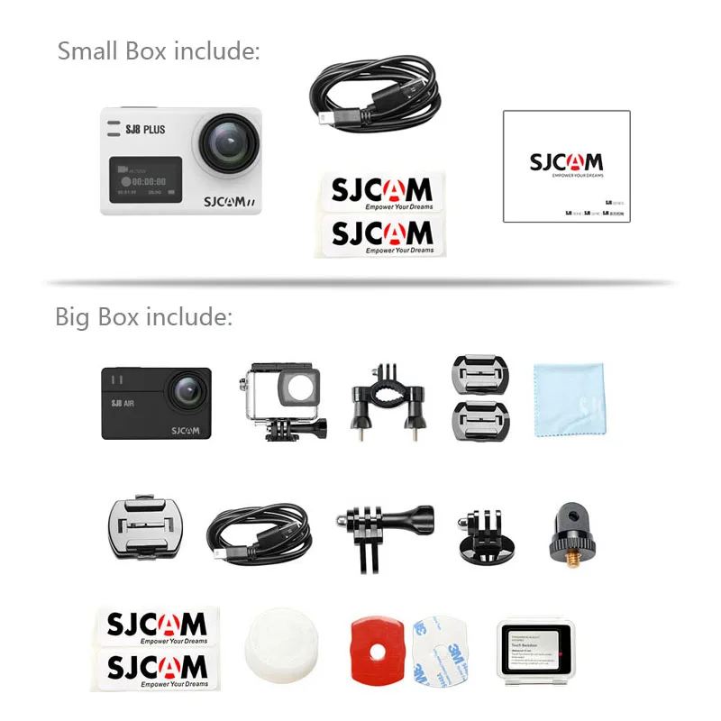 Экшн камера SJCAM SJ8 Pro 4K 60 кадров/с Wi Fi водонепроницаемость до 30 м|Экшн-камеры| |