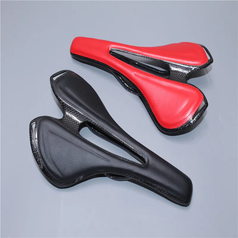 Новинка 2017 седло для горного велосипеда из углеродного и кожаного волокна