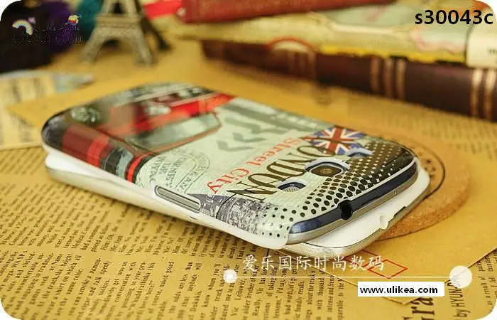 London Street City Hard Back Case For Samsung galaxy s3 i9300 Ultra Light Chromatic Freeshipping |