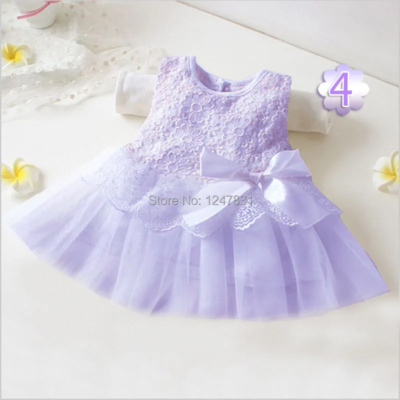 11 Colors Summer New Baby Girl Dress Gauze Sleeveless Princess Infant Dresses With Bowknot Bebe Birthday Gowns Vestidos Infantis | Мать и