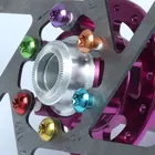 12 шт. велосипедные тормозные винты для дисков стальной болт ротор велосипедные красочные винты для дисков 1,8 г для горного велосипеда