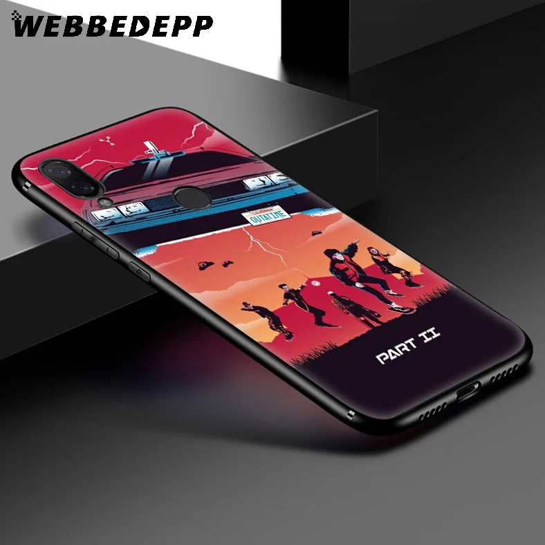 WEBBEDEPP Back To The Future Soft Case for Xiaomi Redmi K20 7A 4A 4X 5 5A 6 6A S2 Note 8 4 7 Pro Plus Prime |